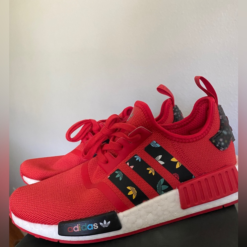 Adidas NMD R1 J  Brand New Red Size 6.5